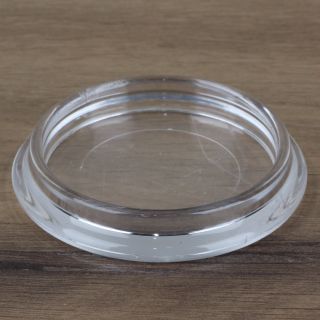 Möbeluntersetzer rund 50/65mm transparent