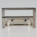 Häfele Möbelgriff Etikettengriff 80x50mm vernickelt Lochabstand 34mm