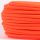 Textilkabel Neon-Orange 3-adrig 3x0,75 Schlauchleitung 3G 0,75 H03VV-F textilummantelt
