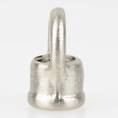 Ringnippel Metall Edelstahl-Optik 18x22mm M10x1...