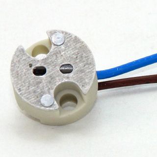 12V Halogen Lampenfassung G4-GY6,35 mit 1m Kabel kaufen