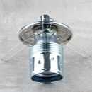 Lampenschirm Lampen Glashalter 130mm mit 3-fach Feder f&uuml;r alle E14 und E27 Fassungen geeignet