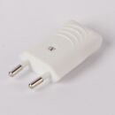 Eurostecker Europa-Flachstecker weiß 250V/6A mit...