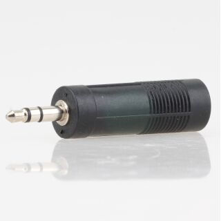Audio-Adapter Klinkenstecker 3.5mm Stereo auf 1 x 6.3mm Kupplung