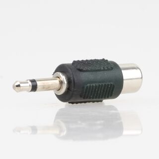 Audio-Adapter Klinkenstecker 3.5mm Mono auf 1 x Cinch Kupplung