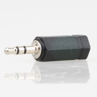 Audio-Adapter Klinkenstecker 3.5mm Stereo auf 1 x 2.5mm Kupplung