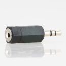 Audio-Adapter Klinkenstecker 3.5mm Stereo auf 1 x 2.5mm Kupplung