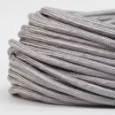 Textilkabel Silber 2-adrig 2x0,75mm²...