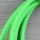 Textilkabel Anschlussleitung 2-5m neon-grün Schalter u. Schutzkontakt Winkelstecker