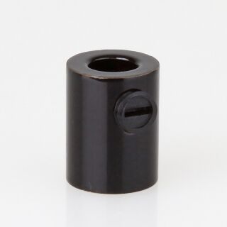 Zugentlastung mit M10x1 Innengewinde für Kabel 13x17mm Metall schwarz