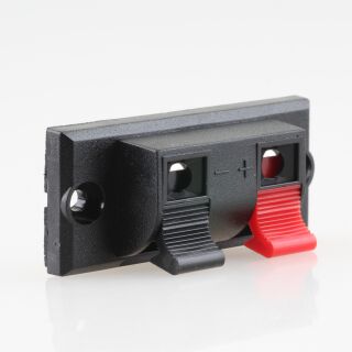 Audio Lautsprecher-Terminal 2-polig mit Klemmanschluss 54x24mm